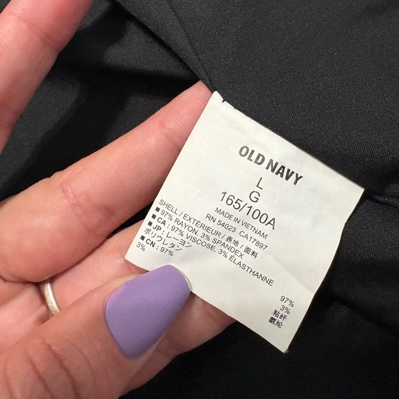 🖤Old Navy Classic Black Blazer – Size L 🖤 - Picture 6 of 6